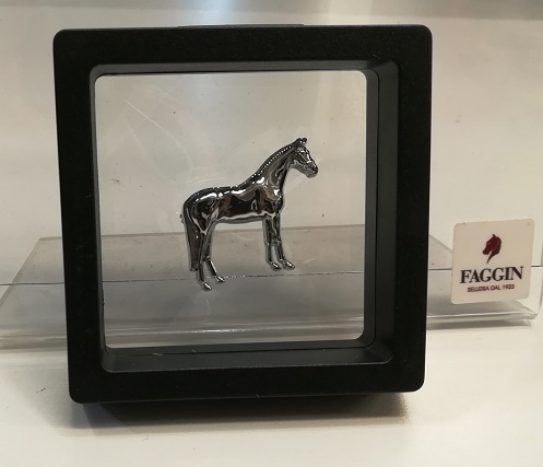 SPILLA CON CAVALLO SILVER Cravatte & Plastron 